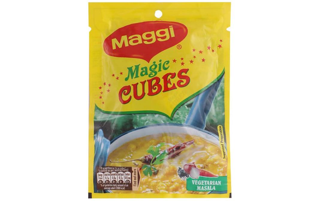 Maggi Magic Cubes Vegetarian Masala   Pack  40 grams